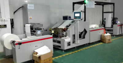 Narrow width multifunctional hot melt adhesive coating die cutting composite machine (regular&UV type)